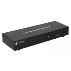 Techly Přepínač Kvm 2/1 Dp Usb