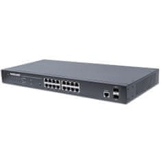 Intellinet Switch Giga 16P 16Poe Ataf Sfp