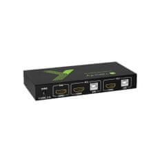 Techly Přepínač Kvm 2/1 Usb Hdmi