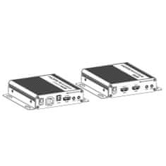 Techly Hdmi Extender 70M /Rj45 4K