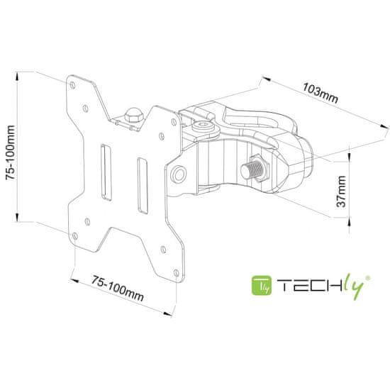 Techly Lcdx1 30' Rukojeť