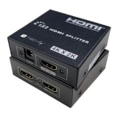 Techly Hdmi 1/2 Ultra Hd 4K Splitter N