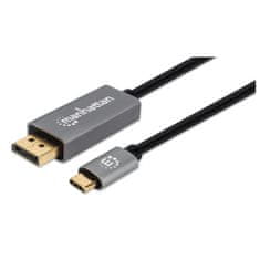 Manhattan Kabel Usb 3.0 C-Dp M/M Dp1.4 2