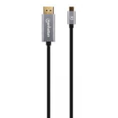 Manhattan Kabel Usb 3.0 C-Dp M/M Dp1.4 2