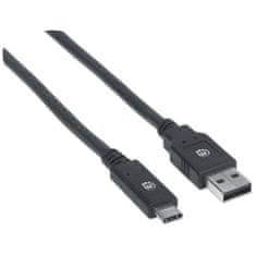 Manhattan Kabel Usb 3.2 G1 C-A M/M 2,0 M