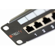 Techly Patch Panel 24 Stp C6 Černý