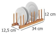 Zeller Stojan na talíře, organizér,100% bambus