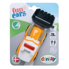 Dantoy Fun Cars bagr oranžový 1ks 12m+