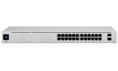 Ubiquiti UniFi Switch 24 PoE - 24x GbE, 2x SFP, 16x PoE+ (PoE budget 95W)