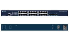 Planet SGS-6310-24T4X L3 switch, 24x1Gb, 4x10Gb SFP+, HW/IP stack, VSF/Cluster