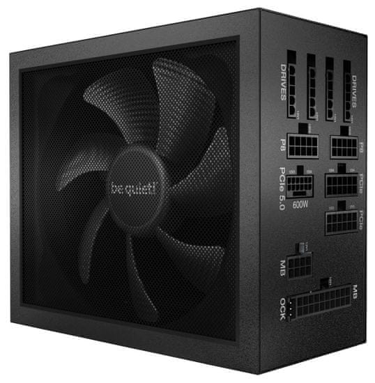 Be quiet! / zdroj DARK POWER 13 850W / ATX3.0 / active PFC / 135mm fan / 80PLUS Titanium / modulární