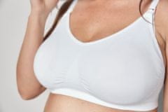 Medela Podprsenka Ultra těhotenská a kojicí Keep Cool, bílá M