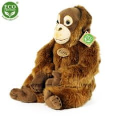 Plyšová opice orangutan 27 cm ECO-FRIENDLY