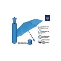 Perletti Plně automatický skládací deštník PROMOCIONALI / světle modrá, 96009-05