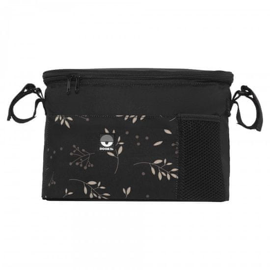 Dooky Buggy organizér DeLuxe Romantic Leaves Black