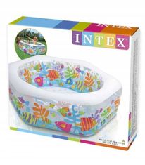 Intex Dětský nafukovací zahradní bazén s rybami 191 x 61 cm