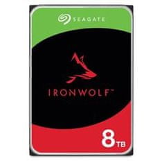 Seagate HDD IronWolf NAS 3.5" 8TB - 7200rpm/SATA-III/256MB