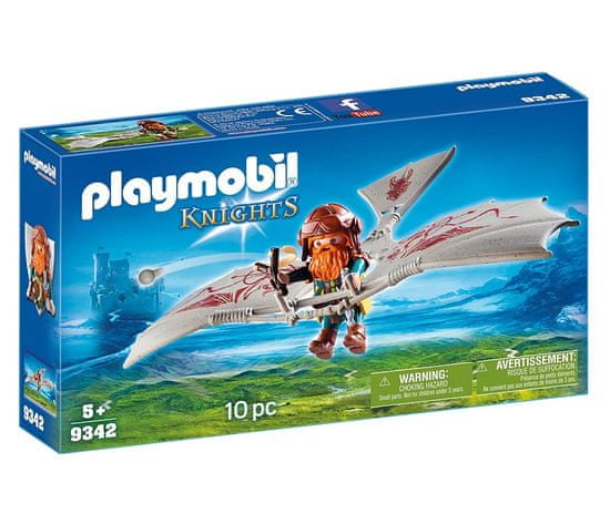 Alum online Playmobil 9342 Trpaslík na létajícím stroji