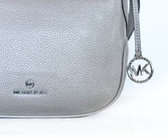 Michael Kors dámská kabelka cossbody KELSEY 32R3S3KC1L PEARL GREY SM POUCHETTE LEATHER