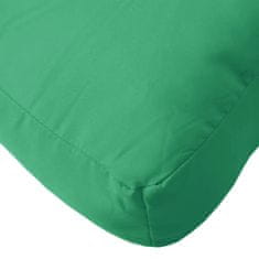 Vidaxl Poduška na palety zelená 50 x 40 x 12 cm textil