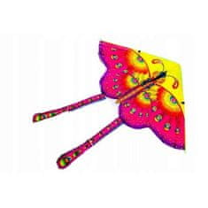 HADEX KIK Velký létací drak Motýl 90 x 90 cm