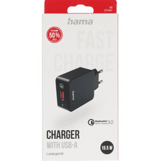 Hama rychlá USB nabíječka QC 3.0, 19,5 W