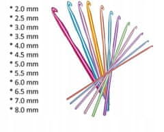 Verk 27058 Háček na háčkování sada velikostí 12 ks