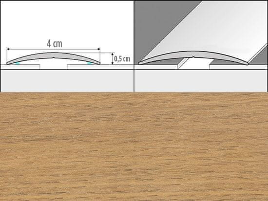 Effector Přechodové lišty A13 - SAMOLEPÍCÍ šířka 4 x výška 0,5 x délka 93 cm - dub oslo