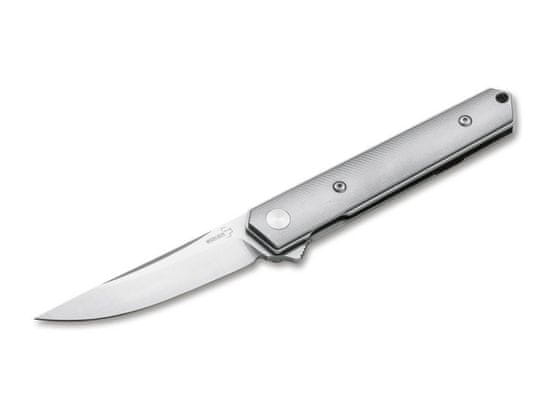 Böker Plus 01BO267 Kwaiken Mini Flipper Titan kapesní nůž 7,8 cm, titan