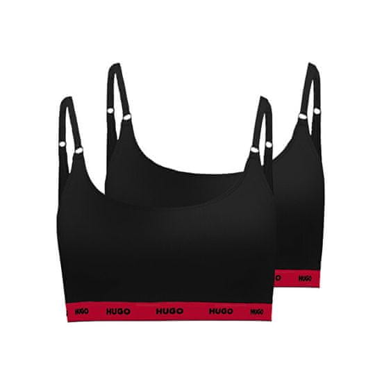 Hugo Boss 2 PACK - dámská podprsenka HUGO Bralette 50480158-005