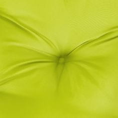 Petromila Podušky na židli s nízkým opěradlem 6 ks jasně zelené oxford
