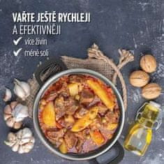 Rosmarino Tlakový hrnec Pour&Cook, 4 L. 22 cm. Nerezová ocel. Uvařte jídlo pro celou rodinu alespoň o 50 % rychleji.