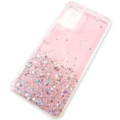 WOZINSKY Wozinsky Star Glitter silikonové pouzdro pro Xiaomi Redmi Note 10 Pro - Růžová KP9977