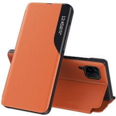 IZMAEL Elegantní knižkové pouzdro View Case pro Huawei P40 Lite - Oranžová KP10590