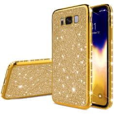 IZMAEL Třpytivé pouzdro pro Samsung Galaxy S8 - Zlatá - Typ 2 KP18045