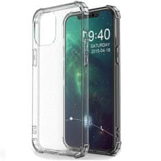 IZMAEL Anti Shock silikonové pouzdro pro Apple iPhone 12 Mini - Transparentní KP23562