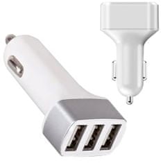 Verk 10047 Nabíječka do auta 3x USB 3,1 A, 2,0 A a 1A