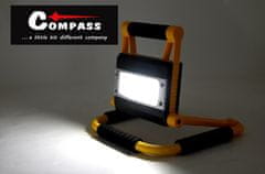 Compass Svítilna COB 20W nabíjecí s powerbankou