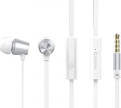 SWISSTEN Swissten Sluchátka Earbuds Dynamic Ys500 Stříbrno/Bílé