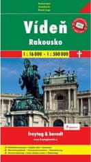 Vídeň + Rakousko mapy (1:16 000, 1:500 000)