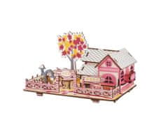 Woodcraft Woodcraft Dřevěné 3D puzzle Podzimní dům