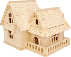 Woodcraft Woodcraft Dřevěné 3D puzzle Evropská vila A