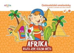 Cestovatelské omalovánky / Vojta jede do světa Afrika