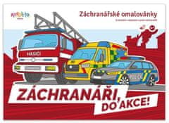 Záchranářské omalovánky / Záchranáři - Do akce!