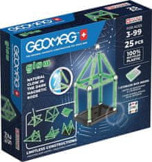 Geomag Glow Recycled 25 dílků