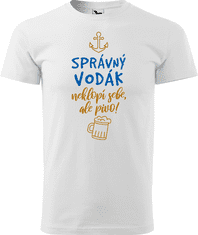 Hobbytriko Pánské vodácké tričko - Správný vodák Barva: Námořní modrá (02), Velikost: L