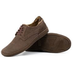 Pánská obuv Casual 848 brown velikost 45