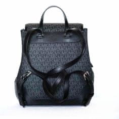 Michael Kors dámský batoh HARRISON 30S3S8HB2B BLACK MD FLAP BACKPACK