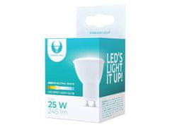 HADEX Žárovka LED GU10, 230V/3W, 4500K, 245lm, Forever Light