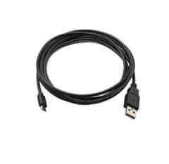 HADEX Kabel USB 2.0 konektor USB A / Micro-USB 3m černý